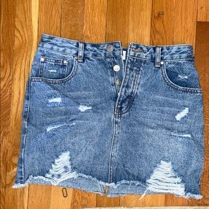Toni Denim Skirt